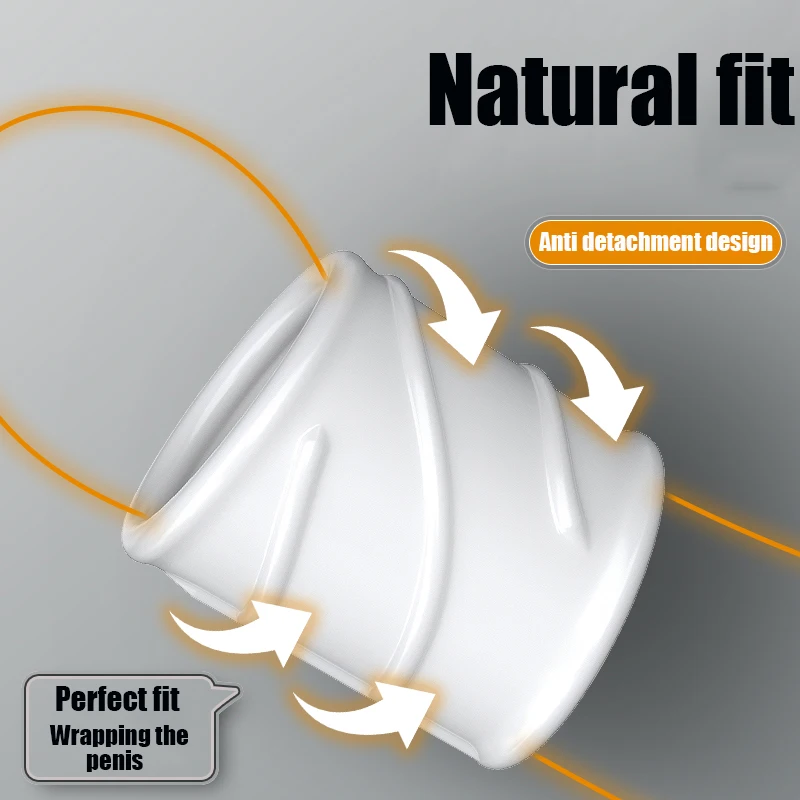 Newest Penis Ring Reusable Silicone Semen Cock Ring Penis Enlargement Delayed Ejaculation Sex Toys For Men Dick Enlarger Rings - Image 4