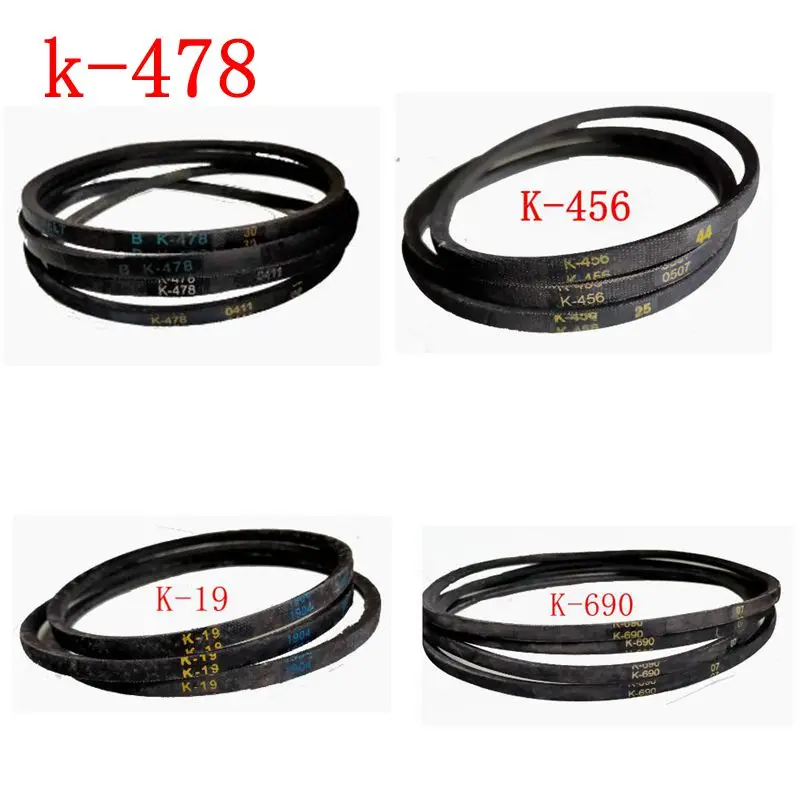 

k-15/k-26/k-19/k-456/k-462/K-478/k-630/k-660/k-690 Drill press Rubber Vee-belt drive Driving belt for Bench drill