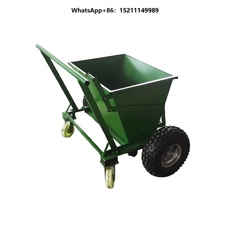 Hand-Pushed Sports Turf Sand Filling Machine Construction Machinery for Artificial Turf Grass Combing Gear for Football Field