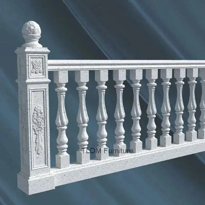 

Roman Column Mold Cast-in-place 94 High Railing Guardrail Stair Handrail Mold Cement Column Model Fence Balcony Durable Models N