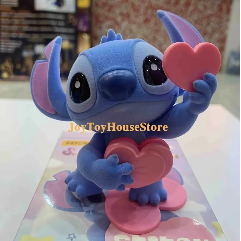 

Genuine Sweet Pink Series Blind Box Doll Genuine Stitch Action Figure Mystery Surprise Collectible Desktop Decor Trendy Toy Gift