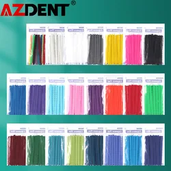 Azdent fascette per legature ortodontiche dentali legature in gomma elastica (1 confezione = 1000 cerchi = 20 bastoncini)/catena di alimentazione (solo 1 pz)