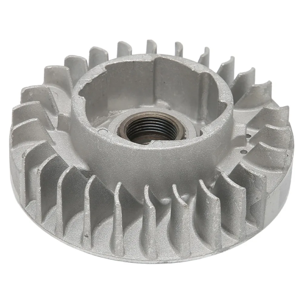 Aluminium Alloy Chain Saw Flywheel Compact Easy to Install Replacement Flywheel Grey for STIHL Ms380 Ms381 038