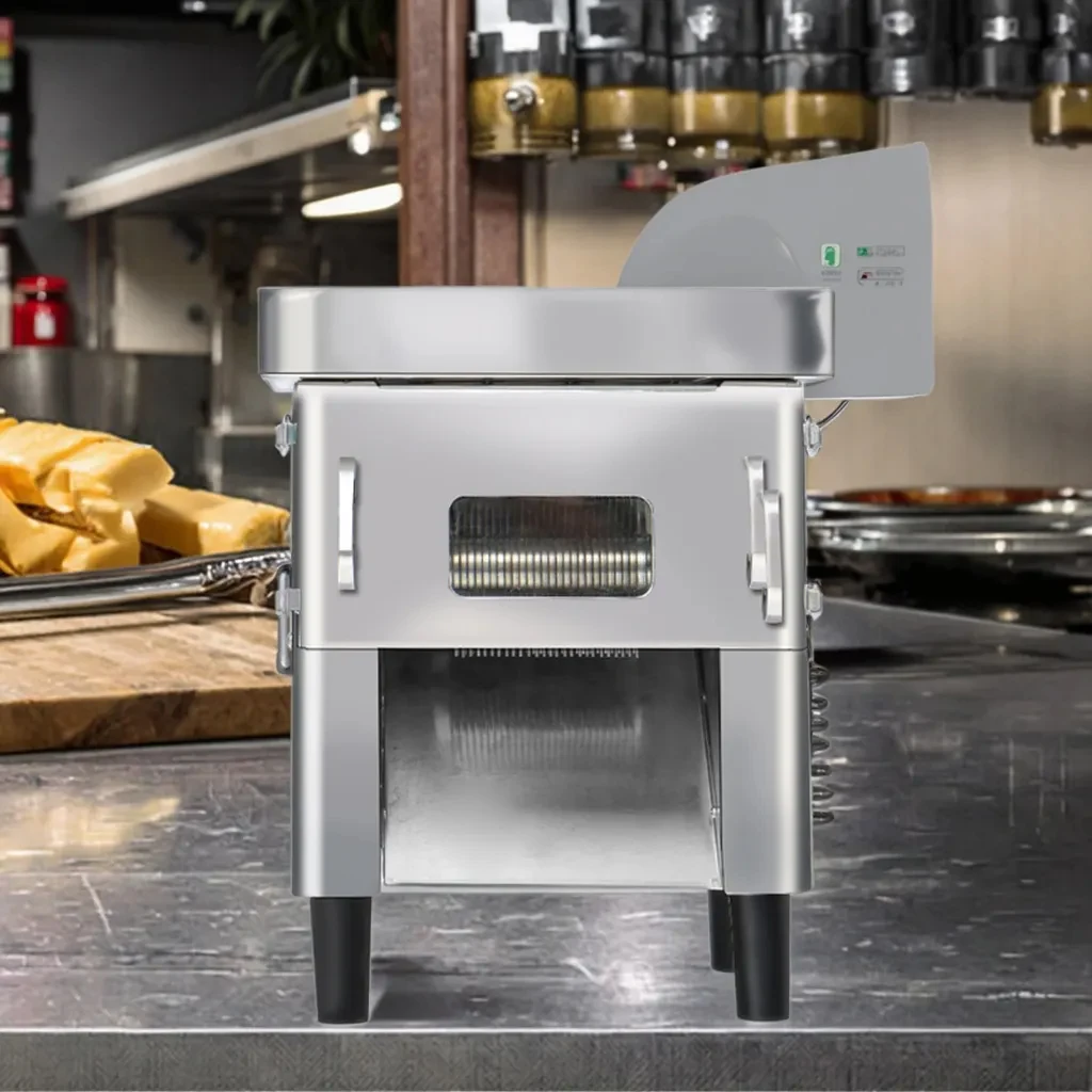 

Мясорубка из нержавеющей стали, используемая для оборудования для переработки мяса в ресторане, настольная овощерезка