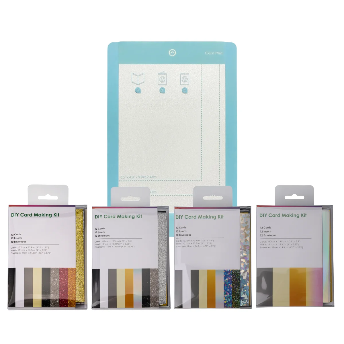 Card Making Starter Kit For Cricut Joy - Includes 1 pc card mat and 1 set Insert Cards , Create Greeting Cards at Home