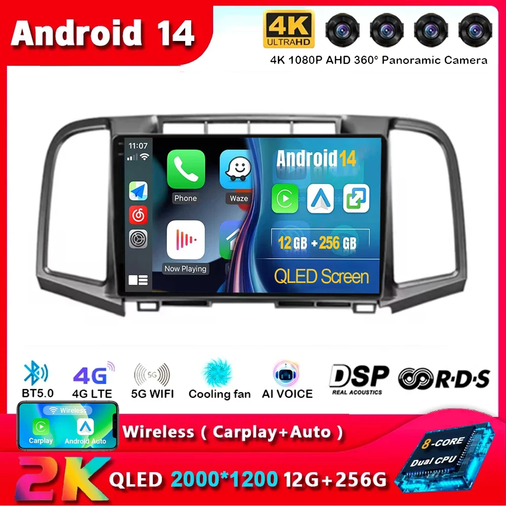 Автомагнитола Carplay, Android 14, Wi-Fi + 4G для Toyota Venza 2008-2016, мультимедийный видеоплеер с GPS, стерео, головное устройство 2DIN, аудио DSP Автомагнитола Carplay, Android 14, Wi-Fi + 4G для Toyota Venza 2008-2016, мультимедийный видеоплеер с GPS, стерео, головное устройство 2DIN, аудио DSP