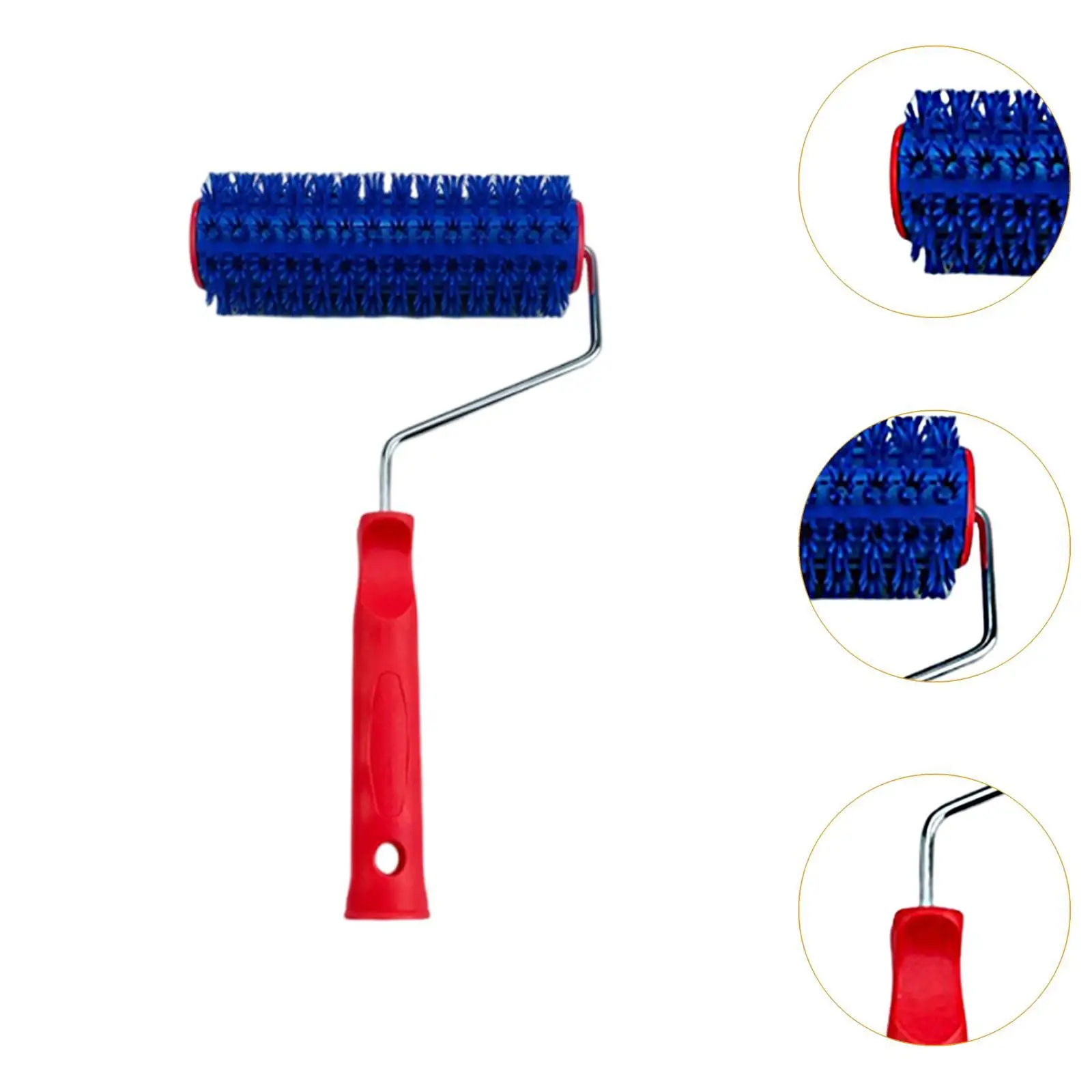 Decorative Paint Roller with Non Slip Handle Professional Wall Painting Accessory for Furniture