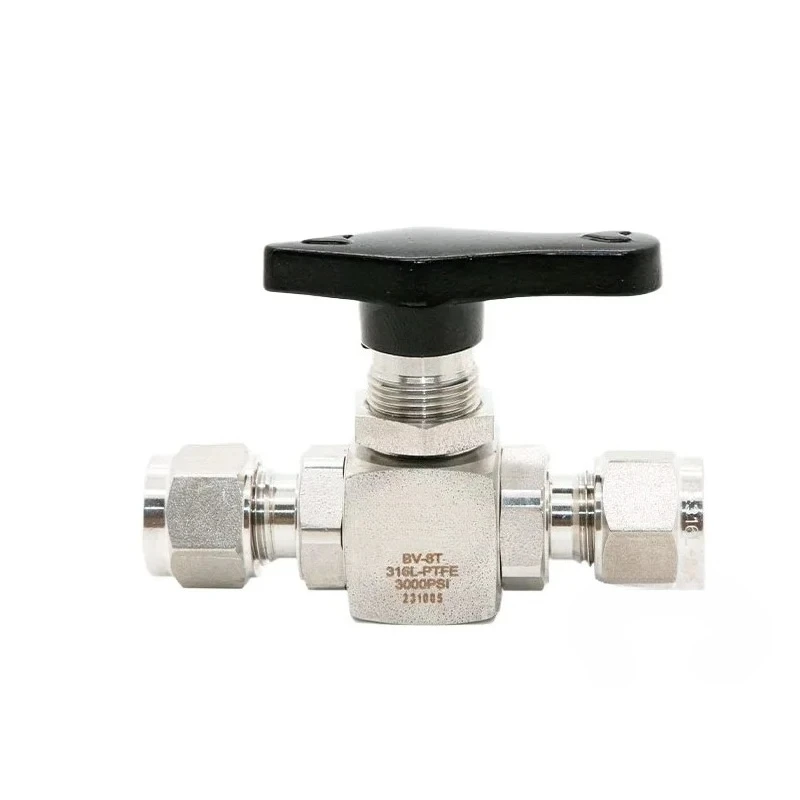 1000-3000psi-290c-1-8-1-4-1-2-3-6-8-10-12-14-16-mm-compression-union-tube-316l-stainless-steel-ball-valve-lab