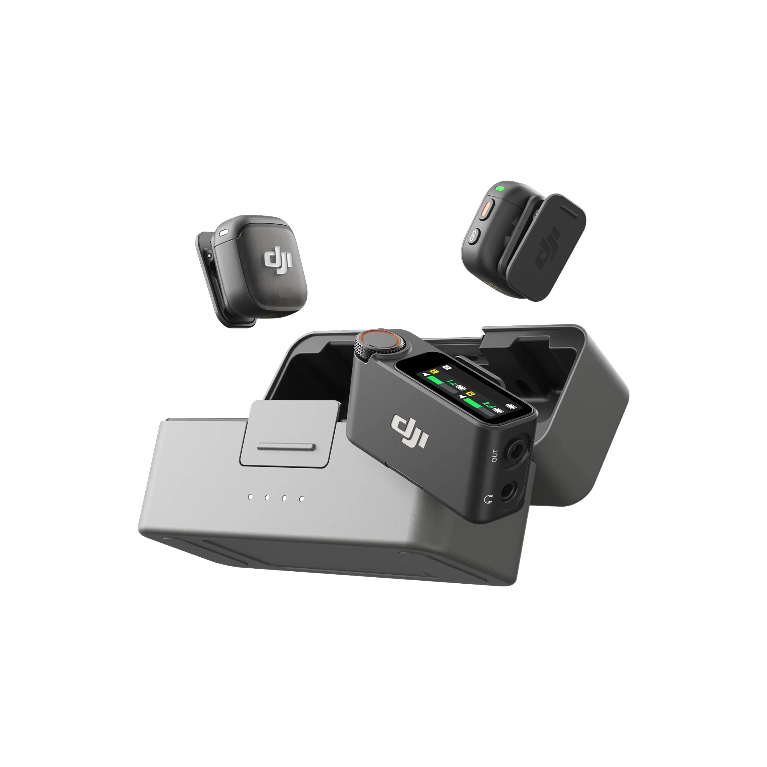 DJI Mic 3 Wireless Lavalier Mic 1TX 1RX 2TX 1RX Kit with Charging