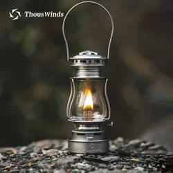 ThousWinds Twilight Kerosene Camping Lantern Emotion Oil Lamp Outdoor Portable Retro Lights for Picnic Backpack Camping Supplies