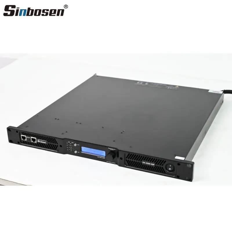 

DSP D4-3500 High Quality Digital Class d Technical Amplifier 4 Channel Plate Digital Power Amplifier Dsp Subwoofer 3500w