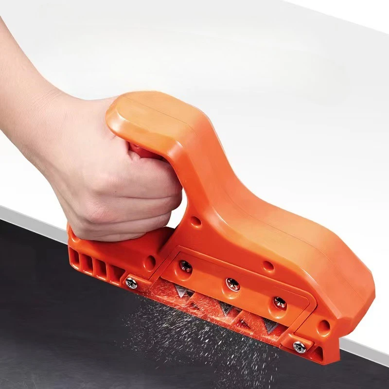 Plasterboard Quick Cutter, Gypsum Board Hand Plane, Drywall Edge Chamfer, Woodworking utting Tool, 45 ° Trimmer Hand Tool