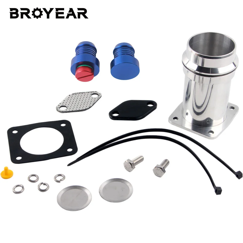 

Broyear New Adapter Blanking Plugs Cooler Thermostat Bungs Removal Kit Fit for BMW E46 E60 E61 E65 E83 E53 *short version*