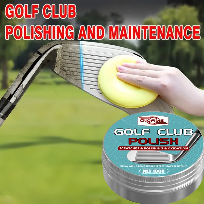 شمع تلميع نادي الجولف - مزيل الخدوش سريع الاستخدام ومزيل اللمعان المعدني، طلاء واقٍ لنوادي الجولف، معدات رياضية