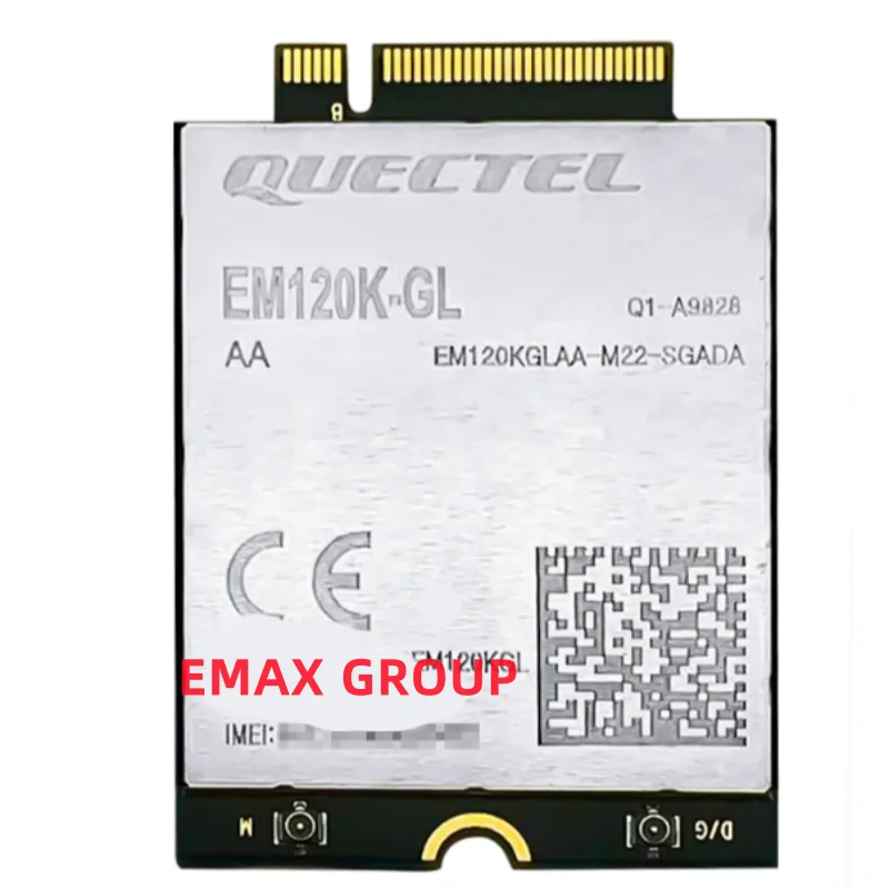 Quectel EM120K-GL Cat12 Module M.2, совместим с LTE-A EM121R-GL EM060K-GL EM12-G RM500Q RM502Q