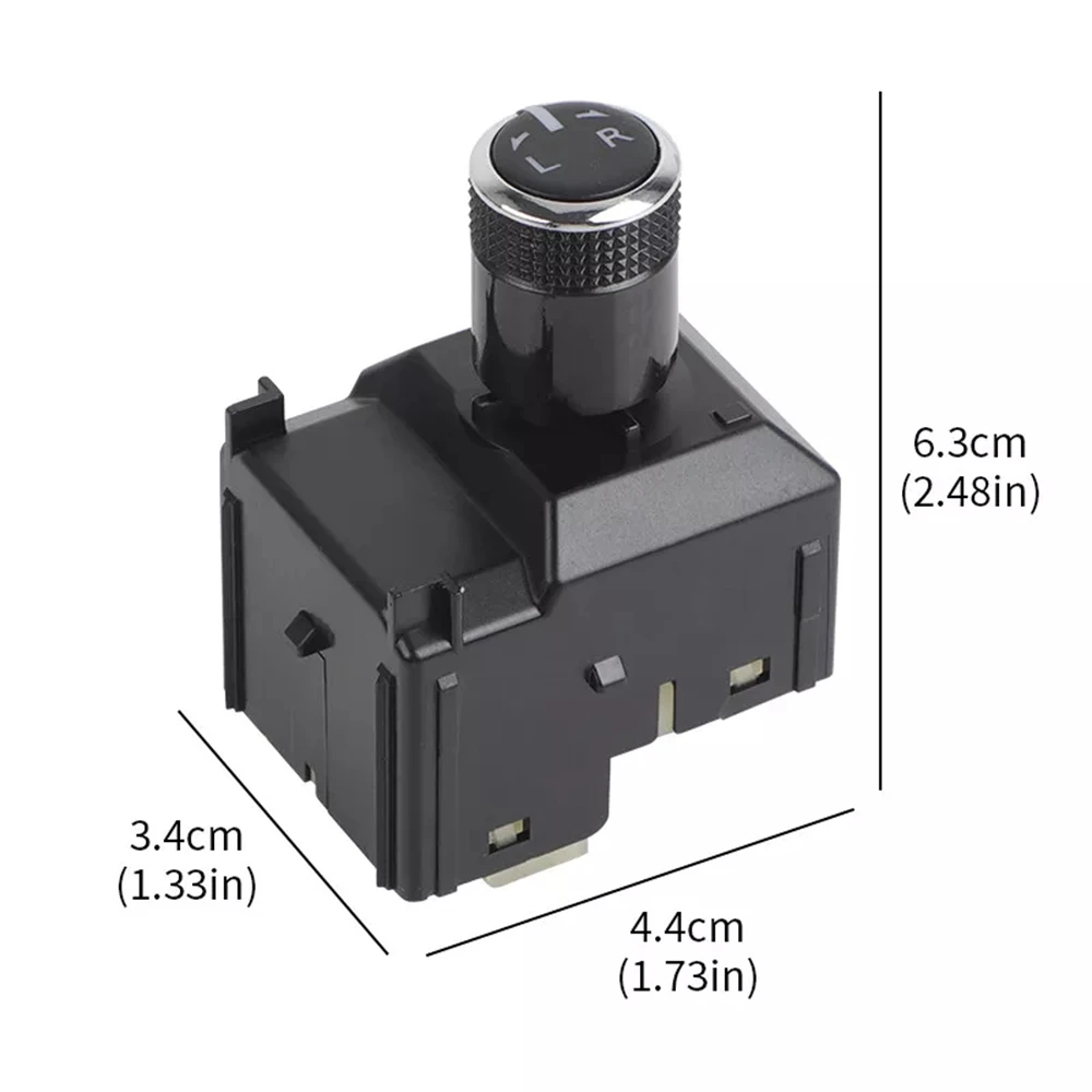 마스터 조정 노브 미러 백미러 스위치 단추, 토요타 Hilux 2016 2017 2018 2019 2020 183744, 자동차 액세서리
