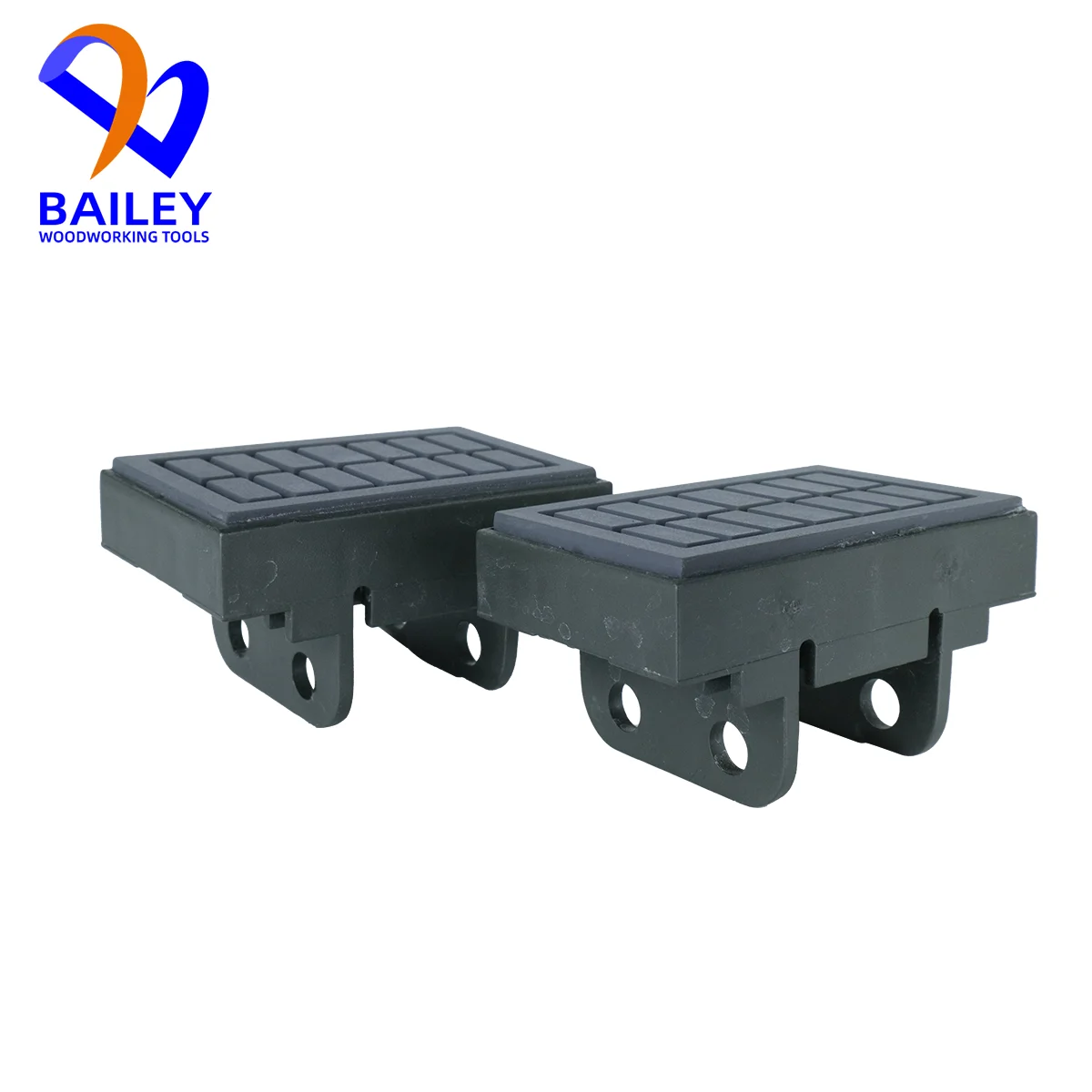 BAILEY-Transportação Cadeia Pad, Cadeia Track Pads para Casa, Brand Edge Banding Machine, Ferramenta de Madeira, 80x50mm, 10Pcs