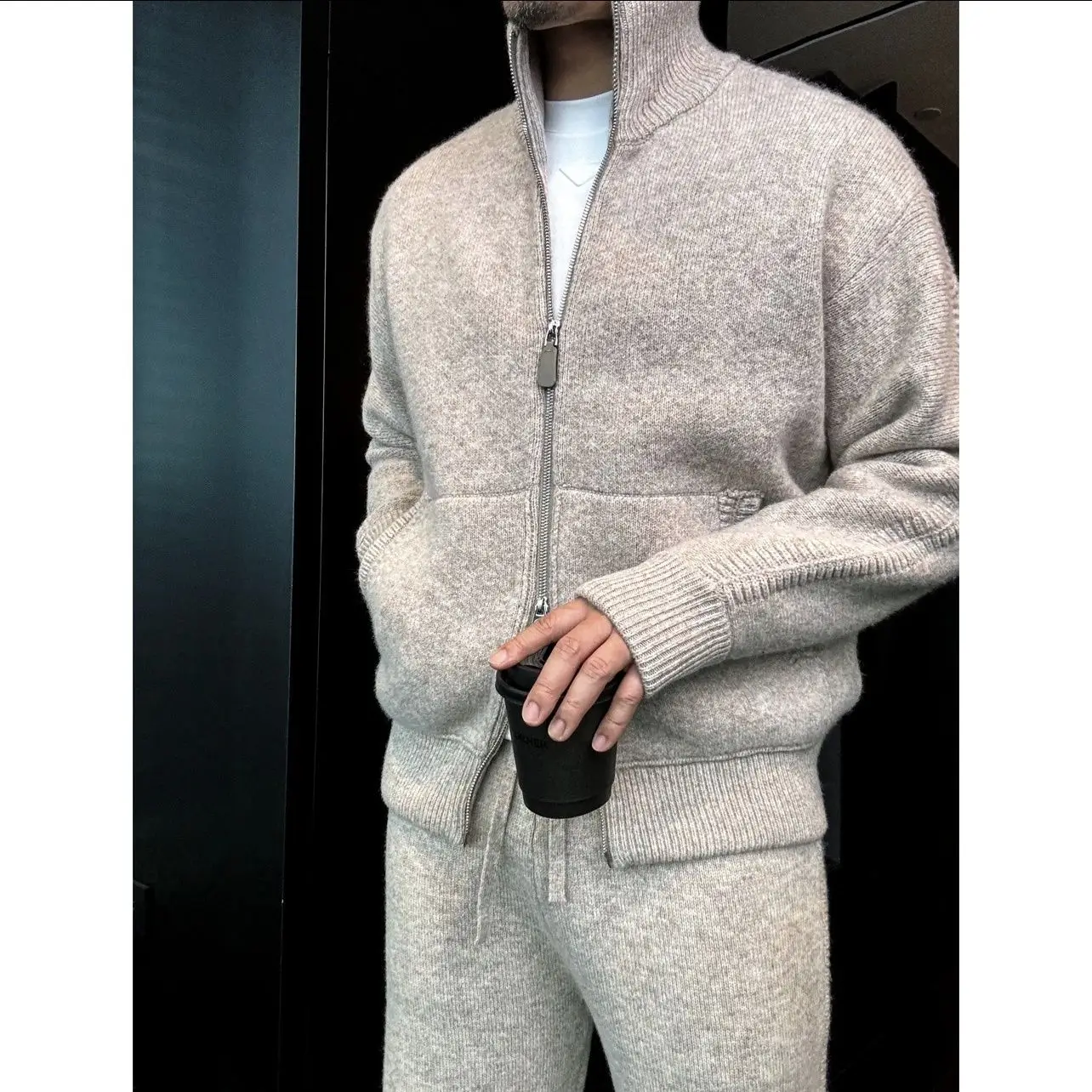 Swallow gray coat