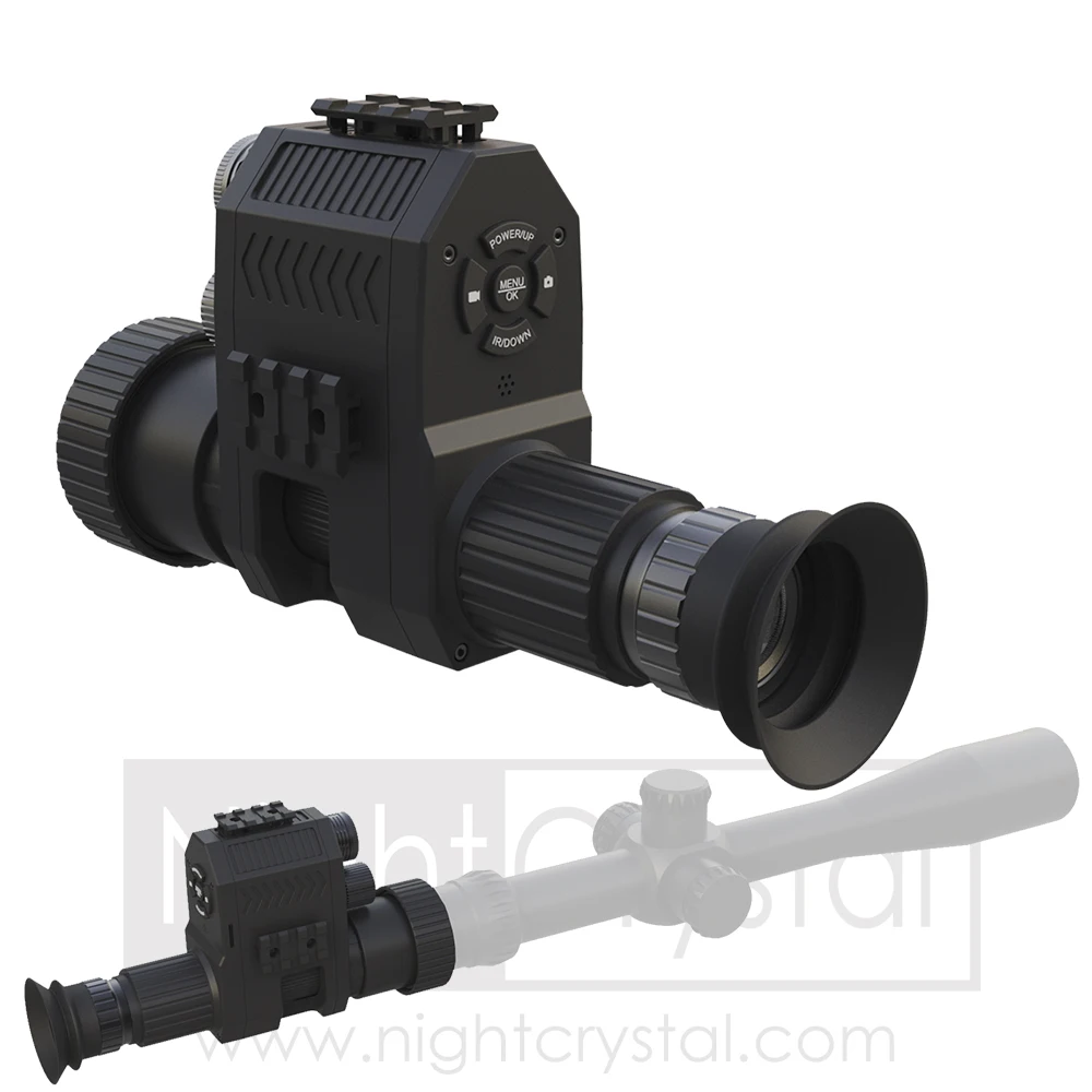 Megaorei NK007 Plus 4B Telescoop Zicht Verrekijker Monoculaire Add-on Jacht Nachtzicht Scope Camera Video 1080p HD 850NM 940NM - afbeelding 2