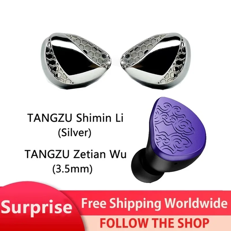 Top! Hifi 14.5mm Planar In EAR Earphone 3.5/4.4 TANGZU Family And Shimin Li LXDAC M1 PK S12 Timeless POWER