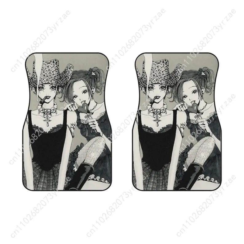 

Osaki Komatsu 4pcs Universal Car Floor Mats All-Season Fashionable Auto Interio Absorbent Non-Slip Washable Car Floor Mats