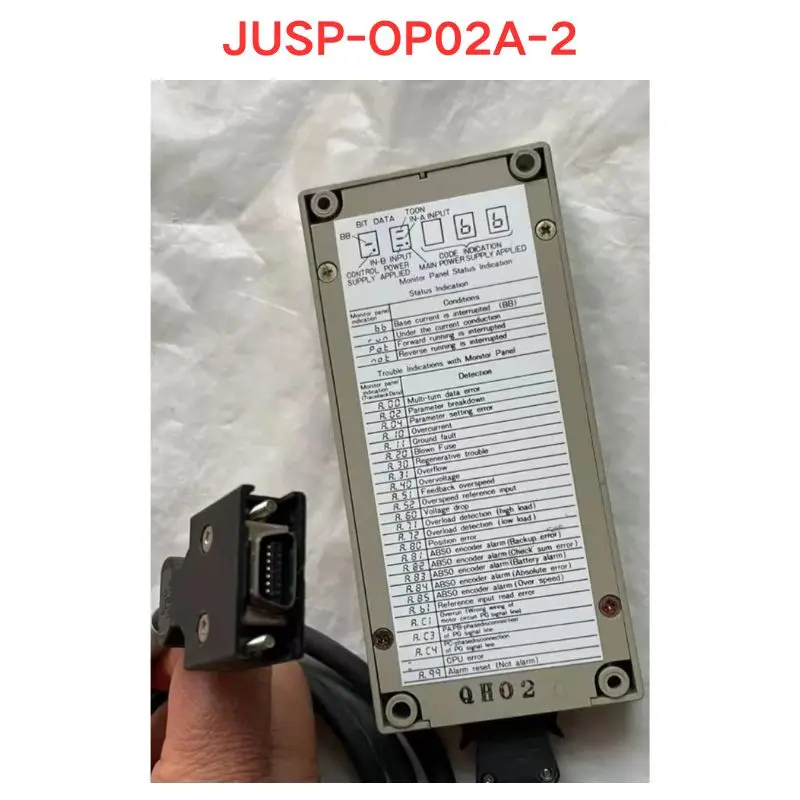 Used JUSP-OP02A-2 Handheld operator speed controller Functional test OK