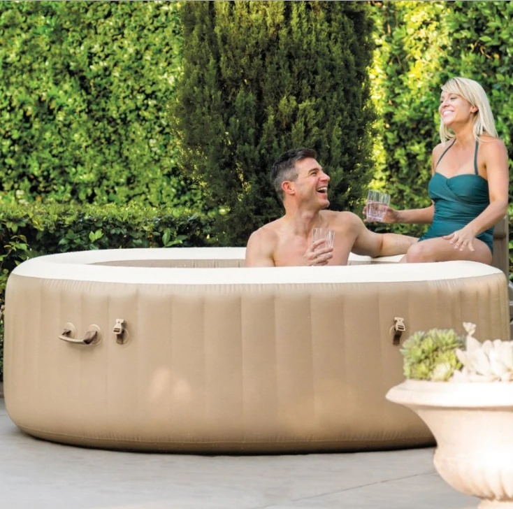 2 meters plus hot air bath SPA inflatable Jacuzzi, bath pool