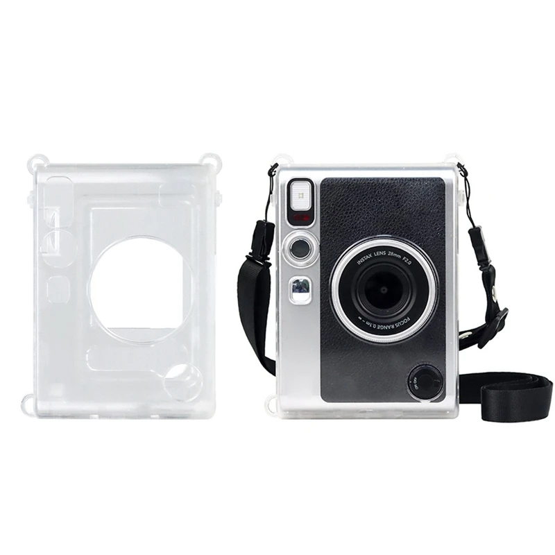 For MiniEVO Transparent Protective Case Pc Crystal Case Storage Protective Cover Anti-Scratch with Rope-AC17