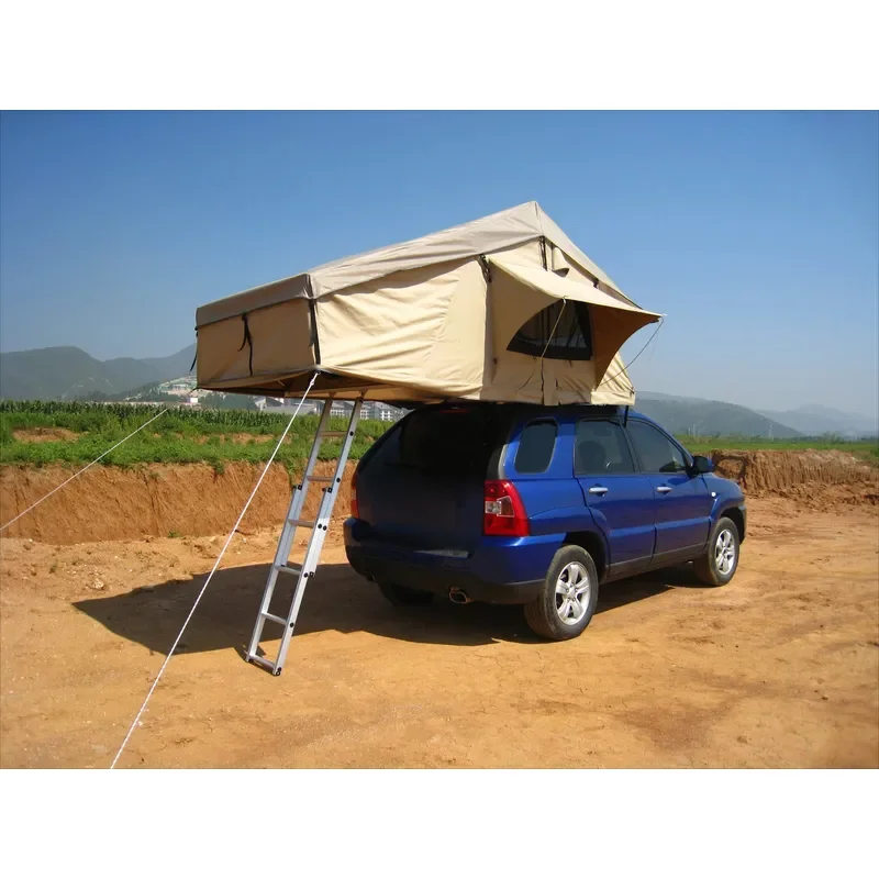 Family Outdoor Camping Waterproof Car Roof Top Tent with Factory Customization Options