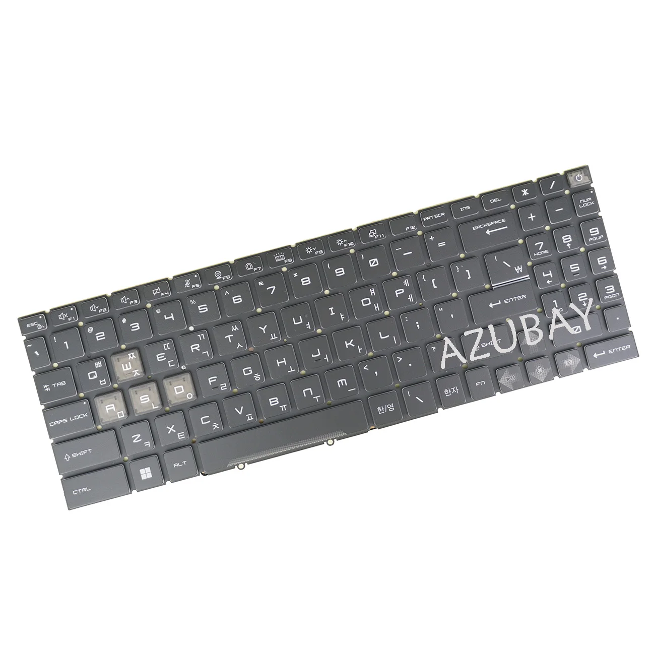 Korean KR RGB Backlit Keyboard For MSI Pulse 15 B13V,17 B13V,15 B13VFK,15 B13VGK , MS-1585, 17 B13VFK, 17 B13VGK ,MS-17L5