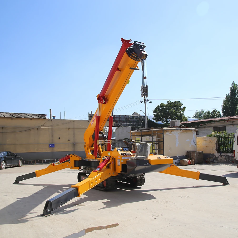 Spot منتجات جديدة رافعة عنكبوت مع شوكة سعر المصنع رافعة عنكبوت صغيرة 10 طن مع تلسكوبي لرفع العنكبوت الجديد #1