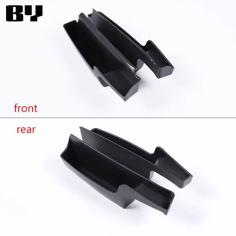 For Mercedes-Benz E-Class W214 2024+ ABS Car Door Storage Box Front Door Storage Box Mobile Phone Tray Key Storage Box