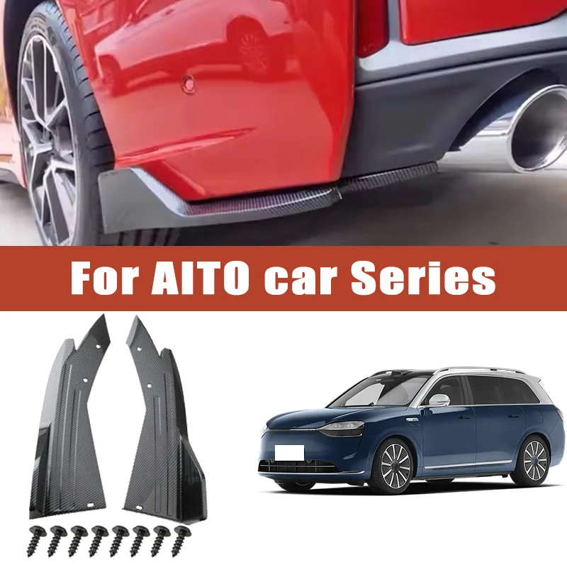 

Car Bumper Spoiler Rear Lip Angle Splitter Diffuser Winglet Anti-crash Modified Car Body for AITO M5 M6 M7 M8 M9 Ultra EV Max