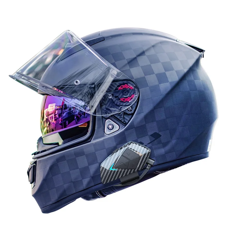 

Эффективный мотоциклетный шлем INWA, Bluetooth-гарнитура для внутренней связи, водонепроницаемая беспроводная гарнитура для езды на мотоцикле, легкая