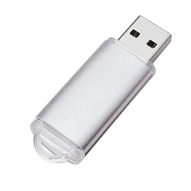 Unidad flash USB 64 gb metal 2.0 Pendrive 4gb 8gb 16gb 32gb llave USB 128gb memoria USB enviar adaptador tipo c