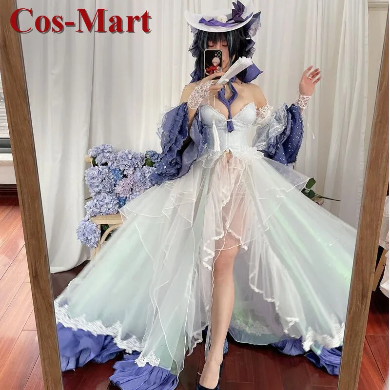 

Cos-Mart Game Azur Lane Cheshire Cosplay Costume Sweet Gorgeous Formal Dress Activity Party Role Play Clothing Custom-Make