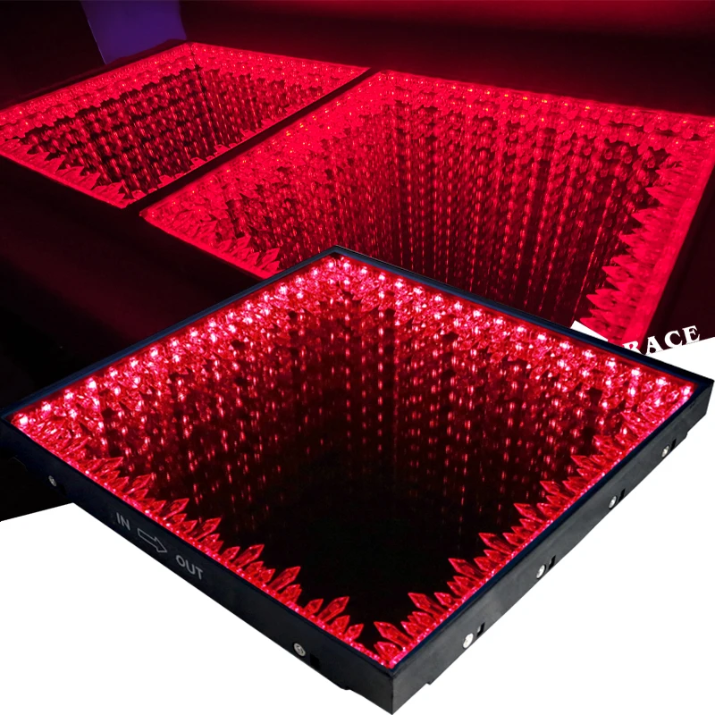 Igracelite كريستال 3D LED أرضية الرقص IP55 داخلي مقاوم للماء RGB 3 في 1 أرضية الرقص المغناطيسية