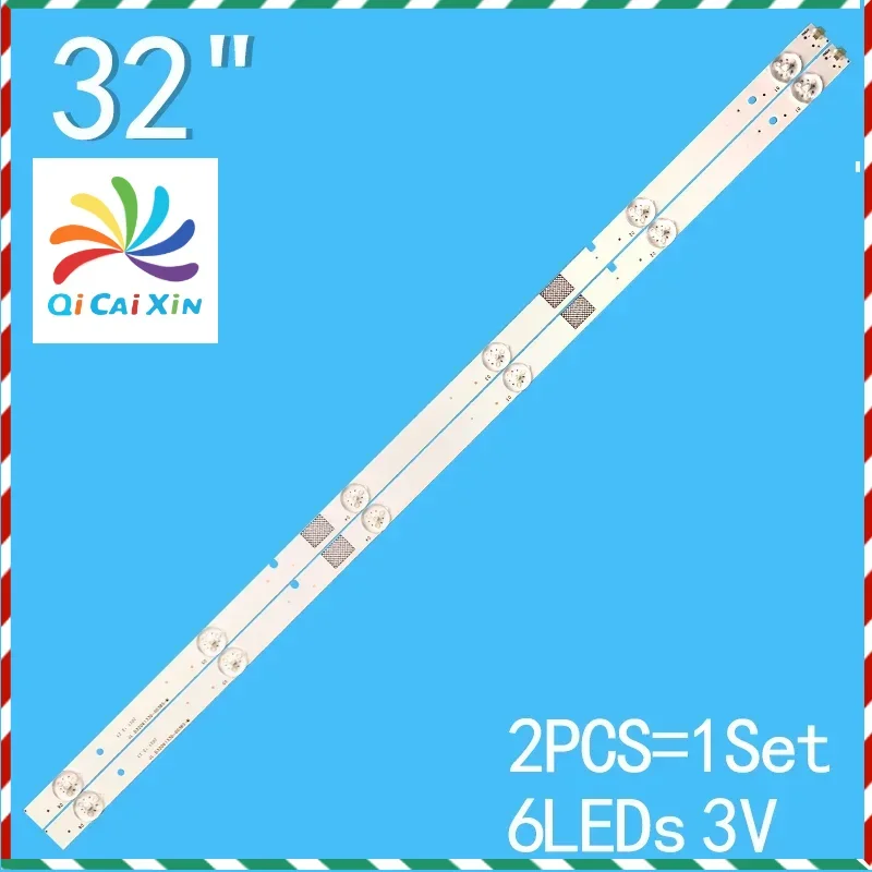 

LED backlight strip for 2CH59-T2 32DHS69 LED32N2000 LED32EC300D LED32EC350A JL.D32061330-003BS-M JL.D32061330-003BS-W 5