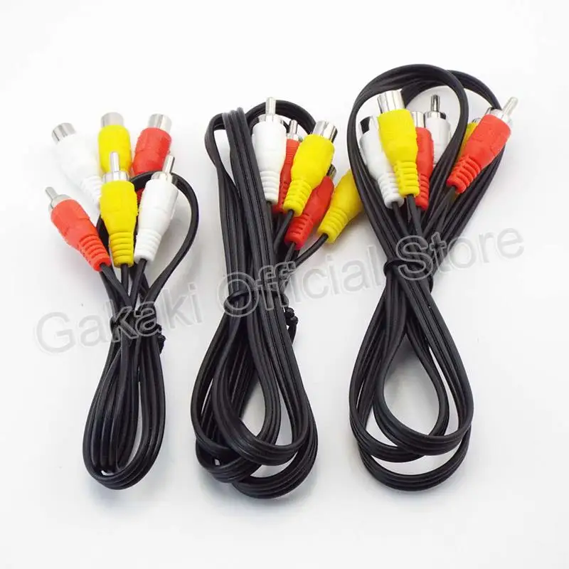 1 M/1,5 M/3 Meter 3 RCA Stecker auf 3 RCA Stecker buchse Verbund Audio Video AV verlängerung Kabel Stecker Kabel