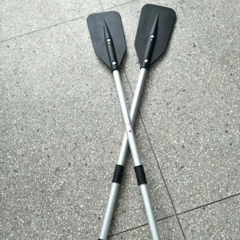 

Universal Aluminum Alloy Paddle Energy Saving Adjustable Hand Paddle for Home Farm Use Flood Assault Boats Kayaks