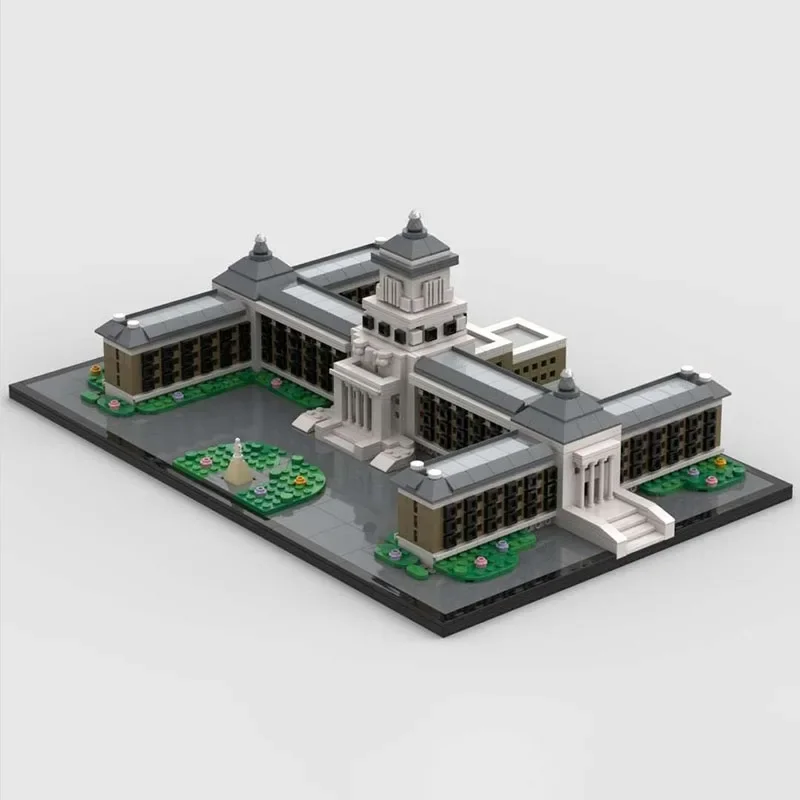 Moc Bouwstenen Landmark Architectuur Model Staatsbouw Technologie Module Bouwstenen Speelgoed Geschenken DIY Montageset