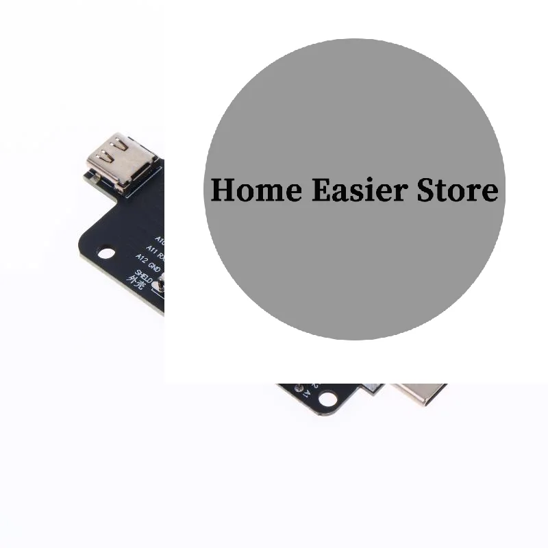 TYPE-C Male And Female Header Test Board Double-sided Positive And Negative Insertion Row Pin 24P Male To Female USB3.1 Adapter