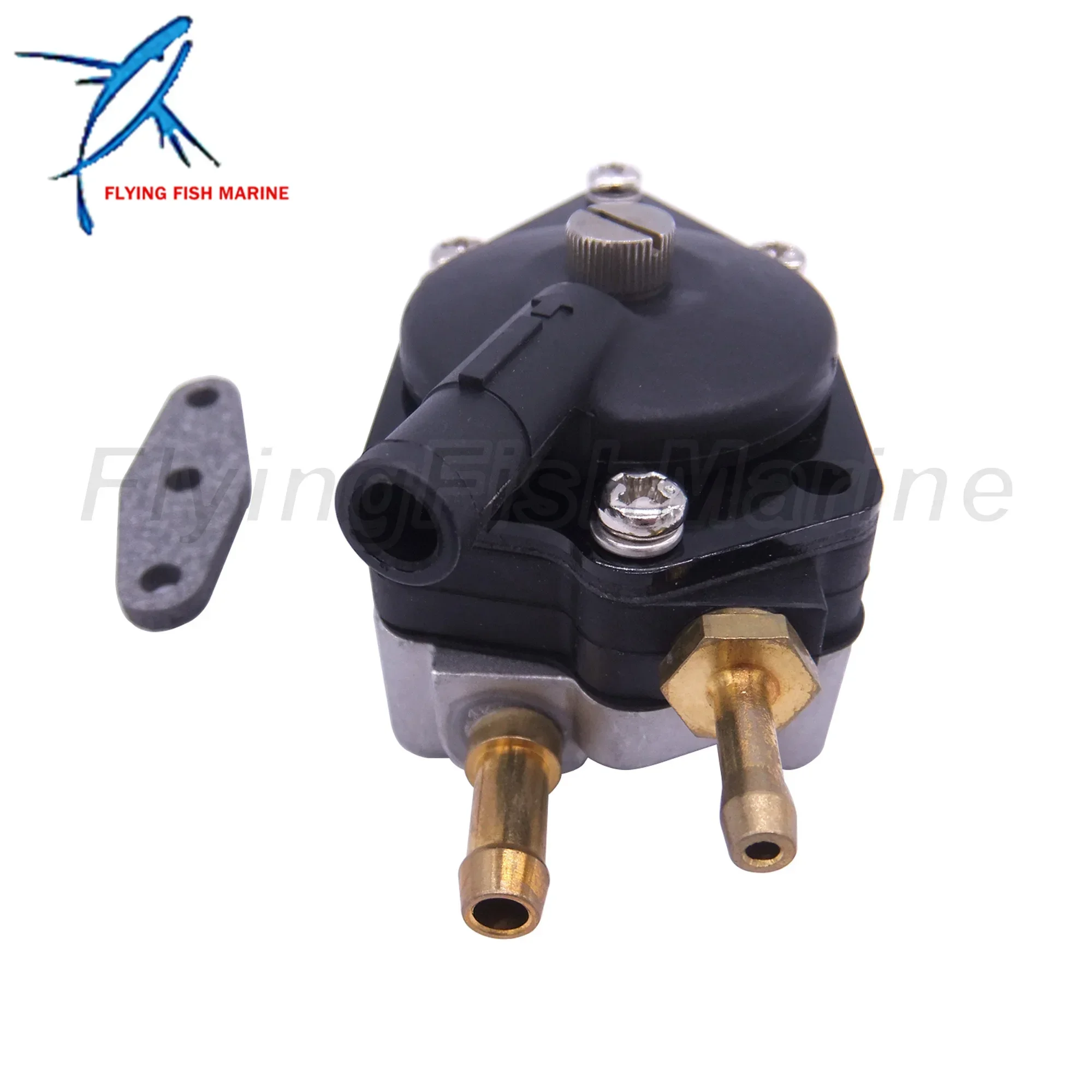 Boat Engine 0438555 438555 0433386 433386 Fuel Pump for Johnson Evinrude OMC BRP 20-30hp Boat Motor Small Nipple