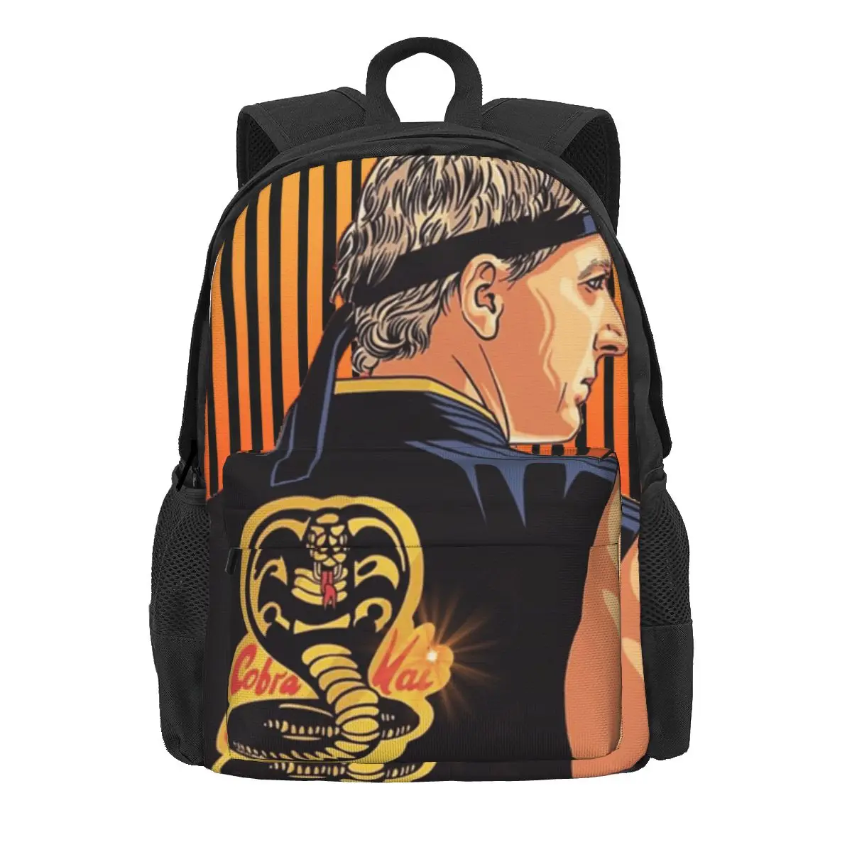 

Cobra Kai Women Backpack Fashion Student School Bag No Mercy Computer Rucksack Teenage Waterproof Travel Rucksack