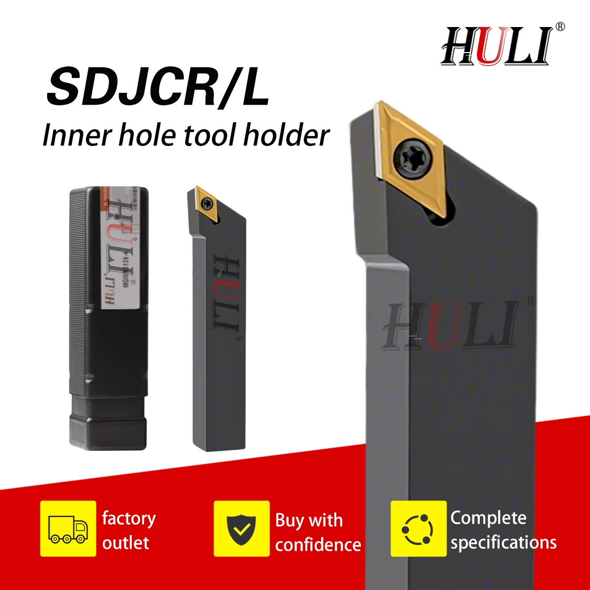 

SDJCR SDJCL1212H11 1616H11 2020K11 2525M11 SDJCR DJCL Series High Hardness Tool Rod 93 Degree Outer Circle Cutting Tool Holder