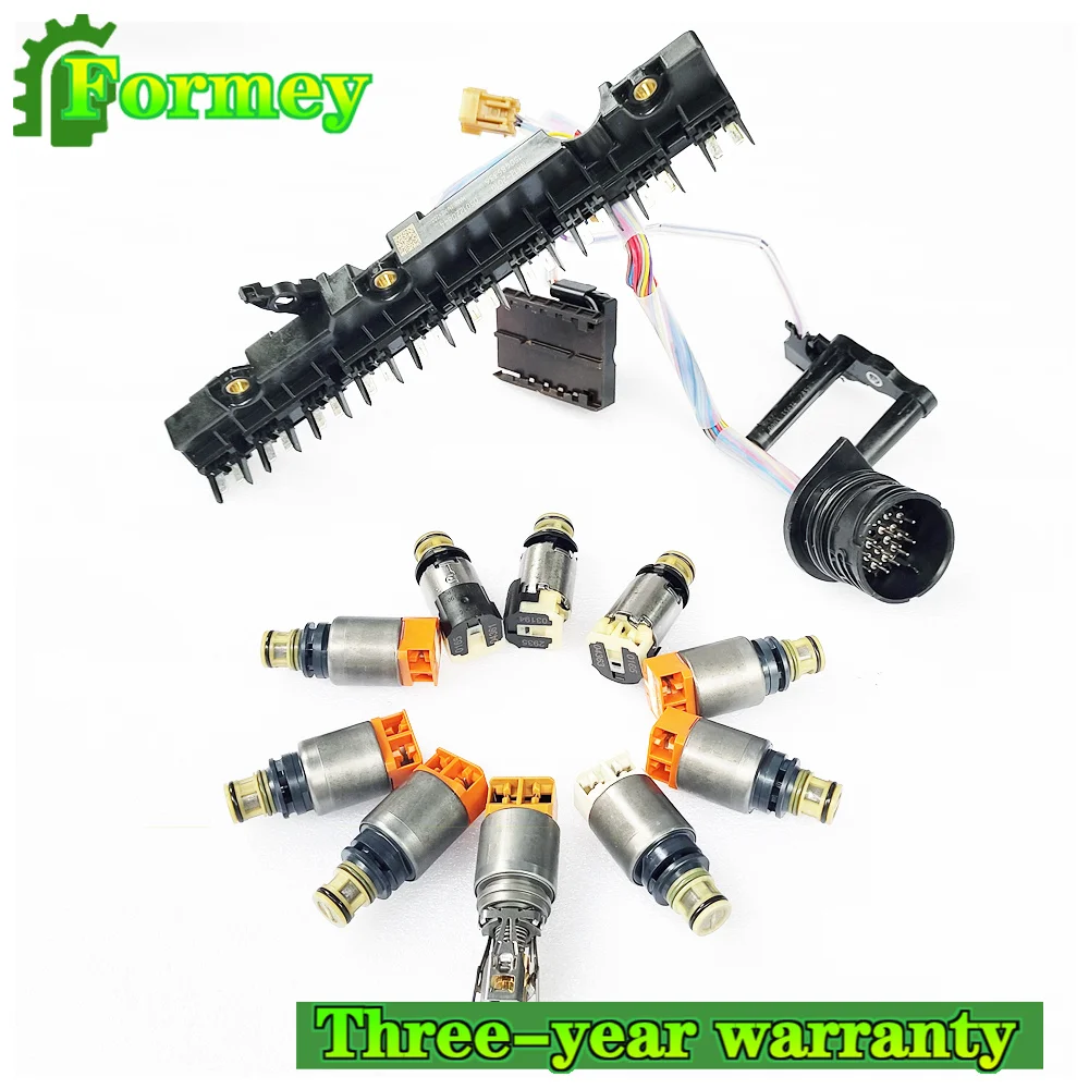 9HP48 ZF9HP48 Transmission Solenoid With Harness Kit For LandRover Range CRV MDX