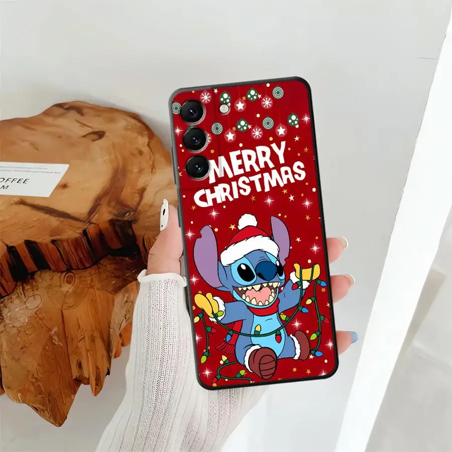 عيد الميلاد لطيف غرزة الدخان لينة عودة غطاء الهاتف حقيبة لهاتف سامسونج غالاكسي A12 A13 A14 A15 A33 A34 A16 A21s A24 A31 A72 A73 A35
