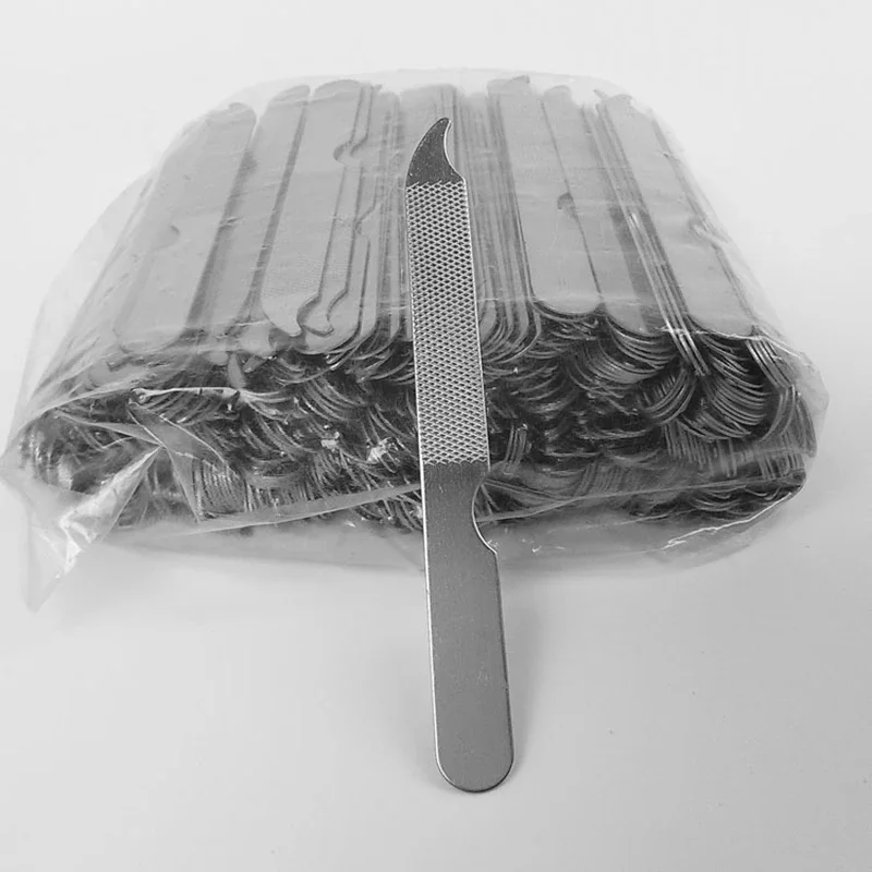 

10pcs Metal Nail Files Manicure Sharpening Nail Grooming Beauty Pedicure Foot Care Tools