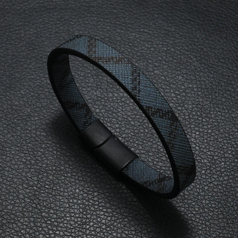 Trendy Leather Bracelets Men Stainless Steel Multilayer Braided Rope Bracelets For Male Bracelets Jewelry Pulsera Hombre