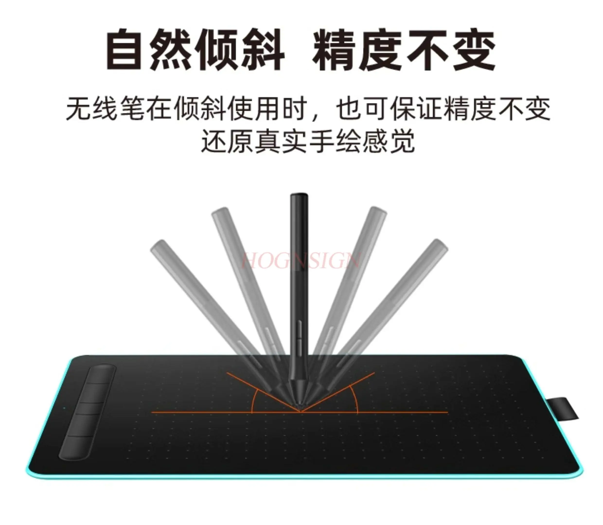 1pcs Digital board, hand drawn board, computer handwriting board, drawing board, can be connected to mobile phone writing board